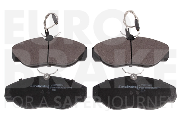 Тормозные колодки дисковые передние EUROBRAKE 5502229974