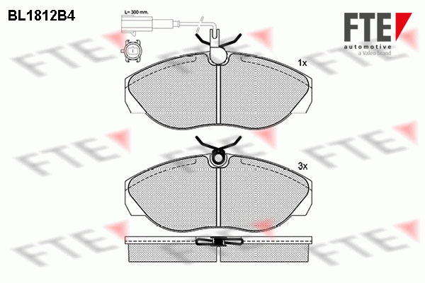 Запчасть FTE BL1812B4