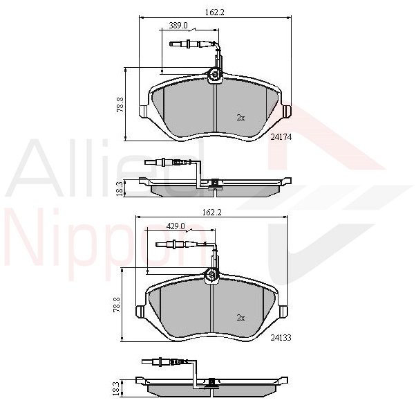 Деталь ALLIED NIPPON ADB11251