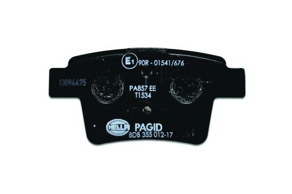 Колодки тормозные дисковые HELLA/BEHR/PAGID 8DB355012171