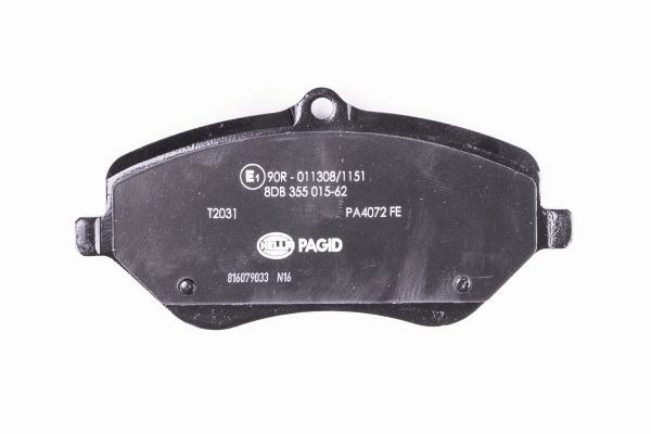 Колодки тормозные дисковые HELLA/BEHR/PAGID 8DB355015621