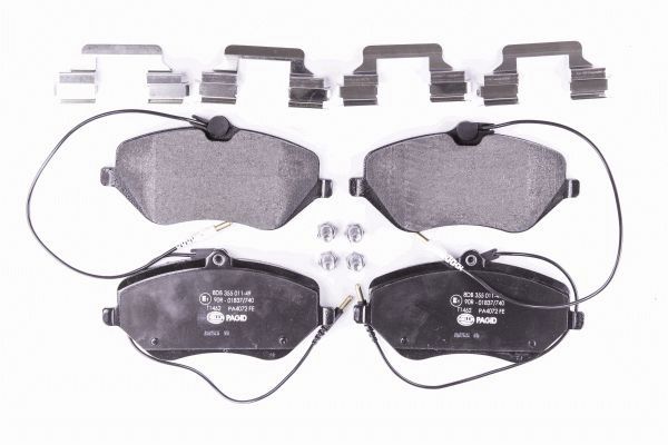 Колодки тормозные дисковые HELLA/BEHR/PAGID 8DB355011491