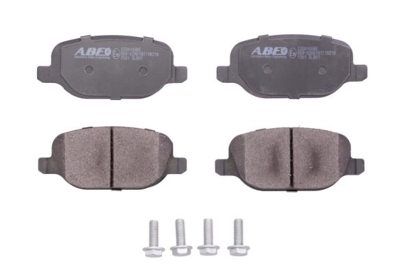 Колодки тормозные дисковые ABE C2D010ABE