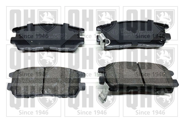 Колодки тормозные QUINTON HAZELL BP761