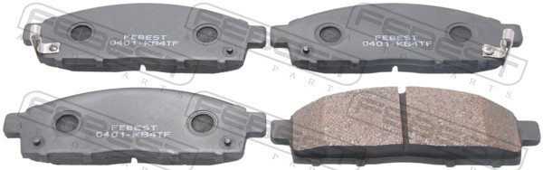 Колодка тормозная дисковая комплект FEBEST 0401-KB4TF