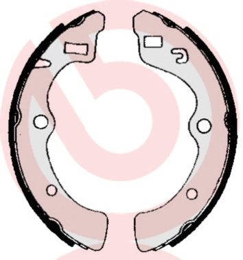 Комплект тормозных колодок BREMBO S28503