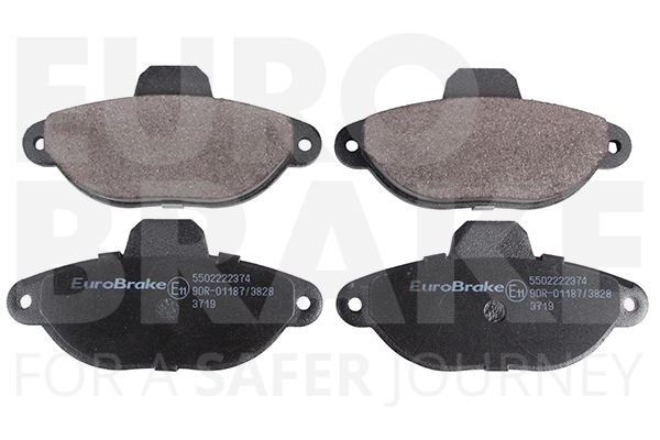 Тормозные колодки дисковые передние EUROBRAKE 5502222374
