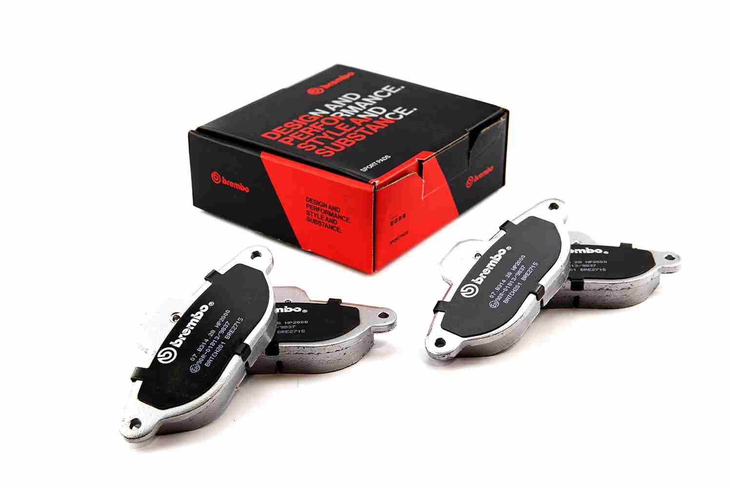 Комплект тормозных колодок дисковый тормоз BREMBO 07B.314.28