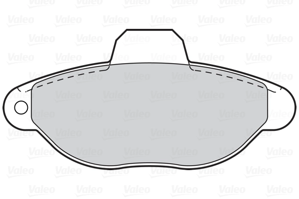 Колодки тормозные дисковые VALEO 302110