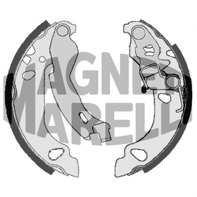 Колодки тормозные барабанные MAGNETI MARELLI 360219196350