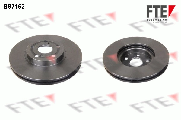Диск тормозной FTE BS7163