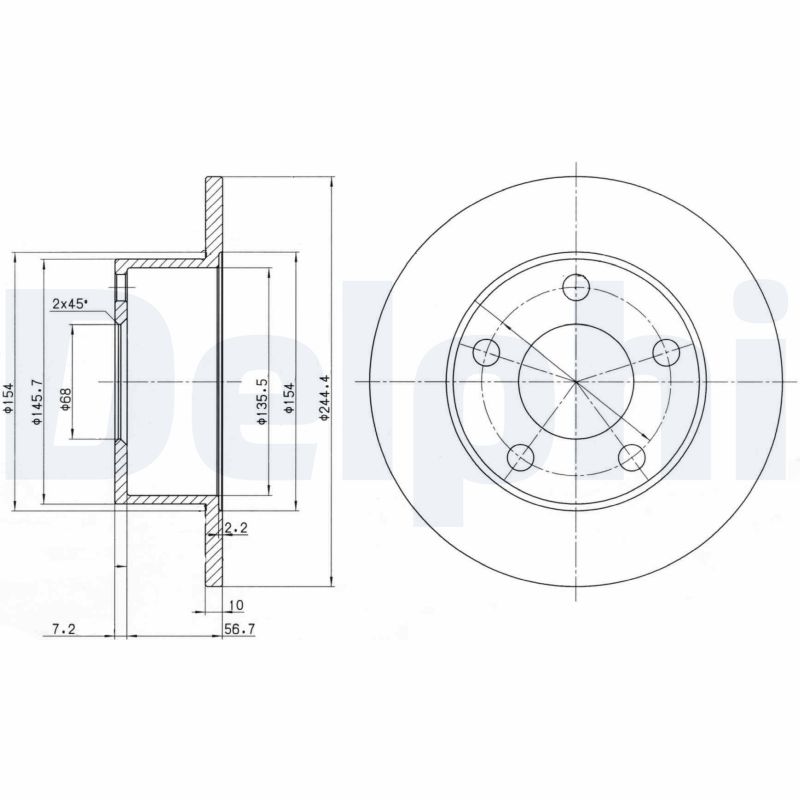 Запчасть DELPHI BG2746C