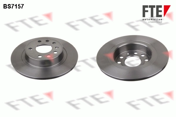 Диск тормозной FTE BS7157