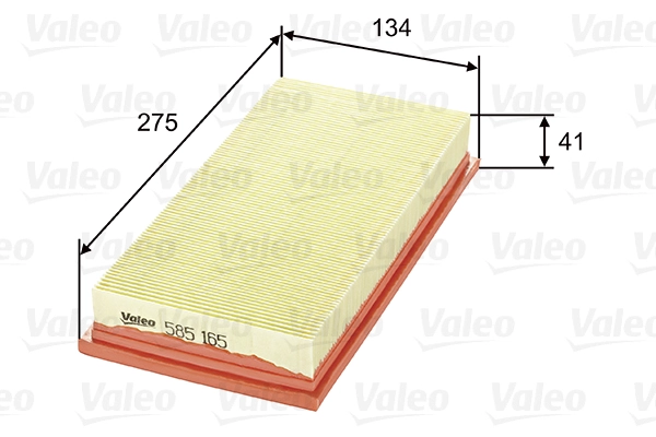 Фильтр воздушный VALEO 585165