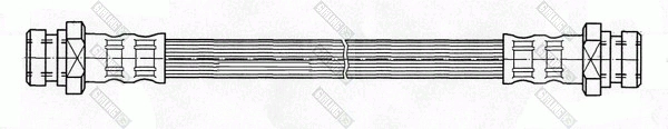 Шланг тормозной GIRLING 9001362