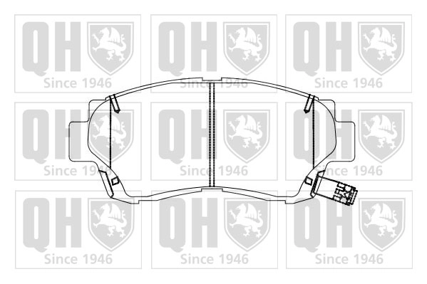 Колодки тормозные QUINTON HAZELL BP884
