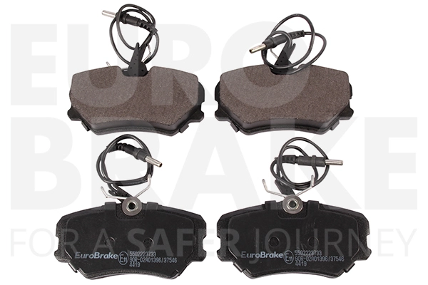 Тормозные колодки дисковые передние EUROBRAKE 5502223733