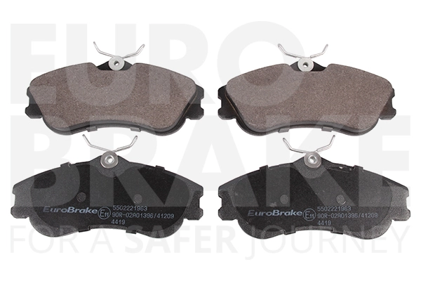 Тормозные колодки дисковые передние EUROBRAKE 5502221963