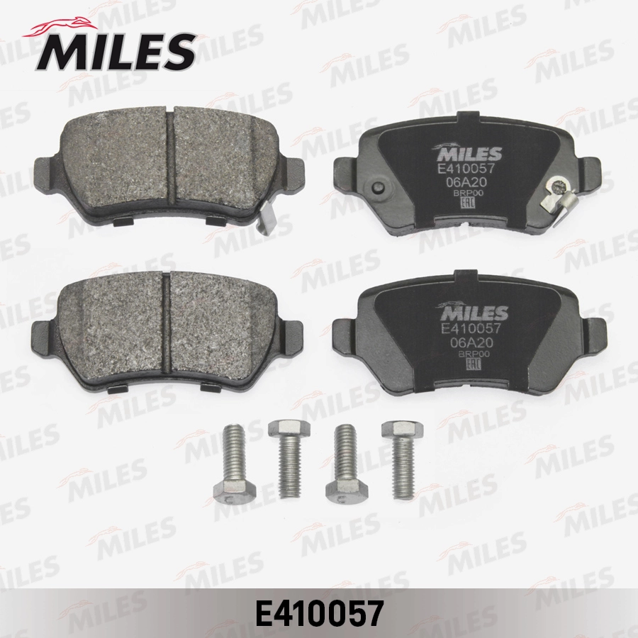 Колодки тормозные MILES E410057