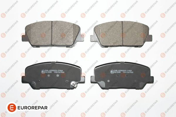 Колодки тормозные дисковые EUROREPAR 1675994280