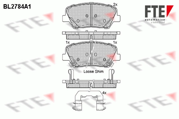 Запчасть FTE BL2784A1