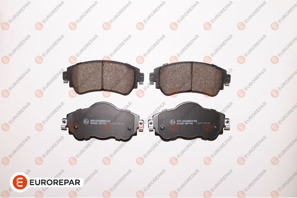 Колодки тормозные дисковые EUROREPAR 1617273280