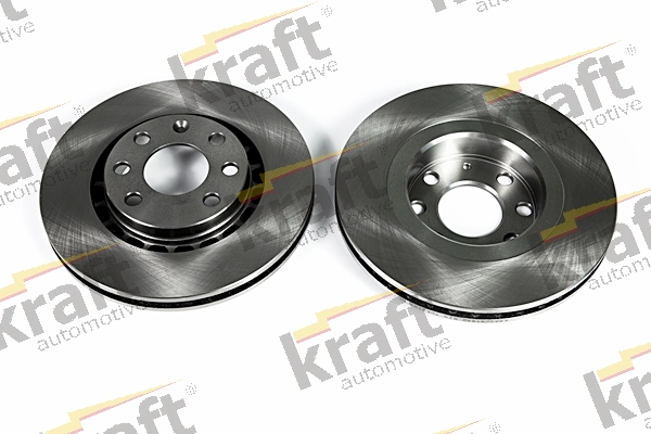 Тормозной диск 256x24x41 w. KRAFT AUTOMOTIVE 6041540