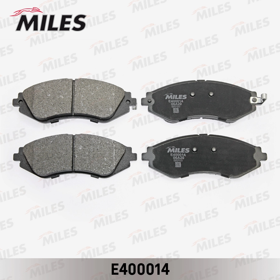 Колодки тормозные MILES E400014