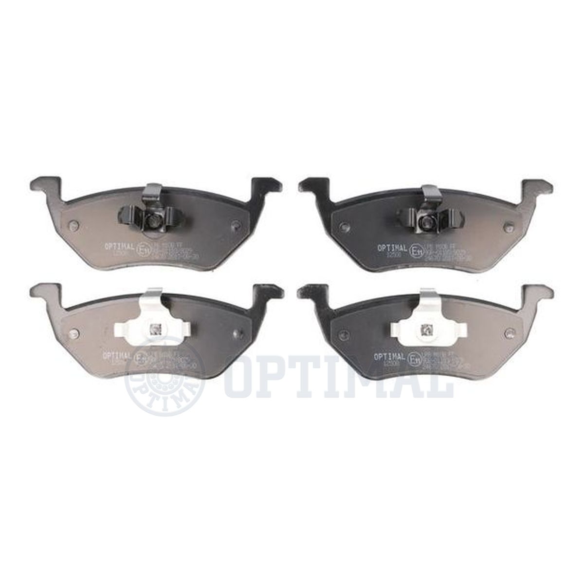 Колодки тормозные дисковые OPTIMAL 12508