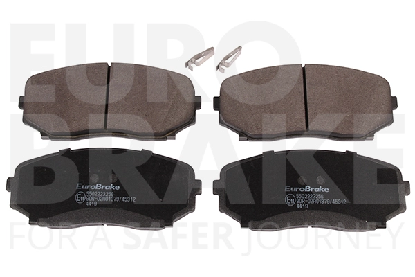 Тормозные колодки дисковые передние EUROBRAKE 5502223256