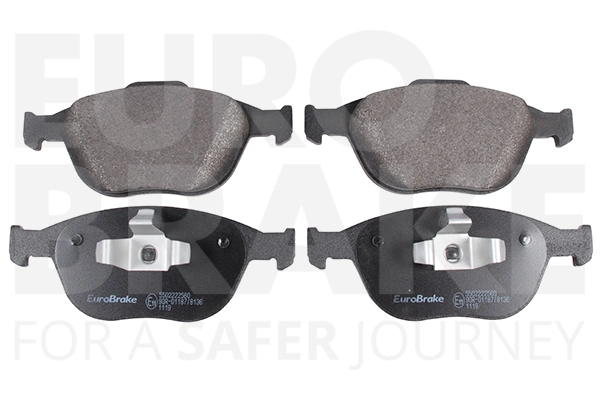 Колодки тормозные дисковые EUROBRAKE 5502222560