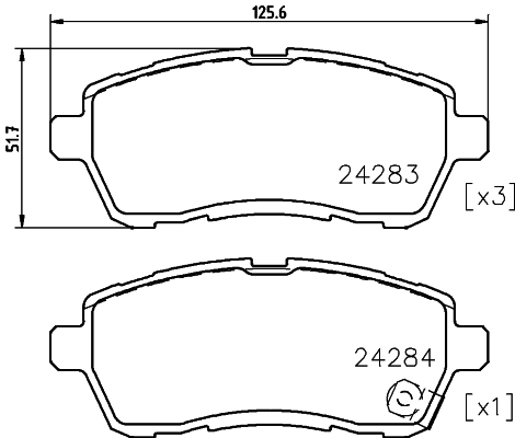  HELLA/BEHR/PAGID 8DB355025-501