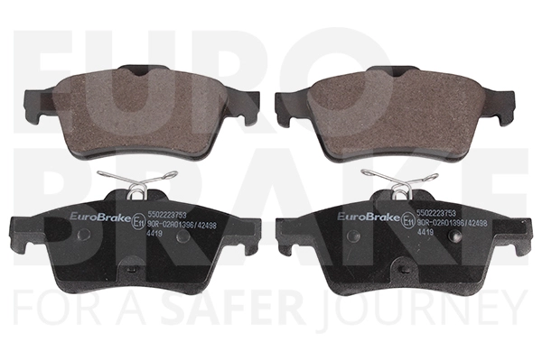 Комплект тормозных колодок EUROBRAKE 5502223753