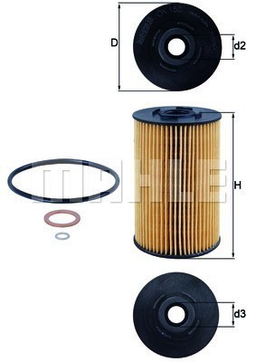 Масляный фильтр MAGNETI MARELLI 154096183560