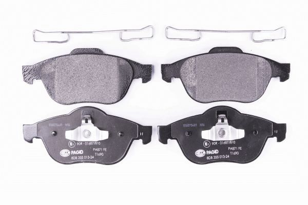 Колодки тормозные дисковые HELLA/BEHR/PAGID 8DB355013241