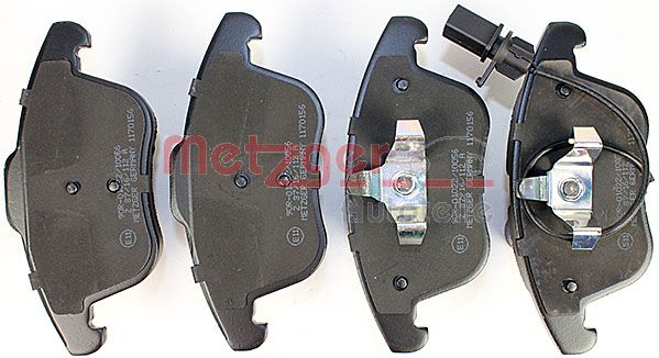 Колодки тормозные дисковые METZGER 1170156