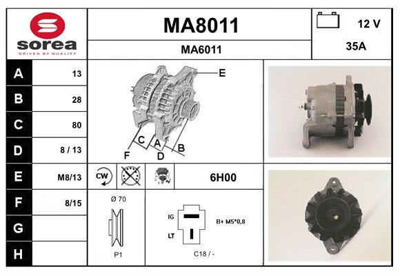Генератор SNRA MA8011
