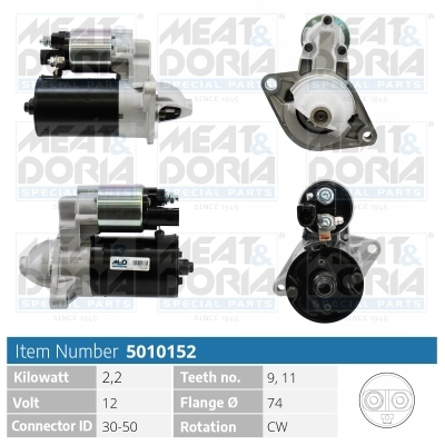 Стартер MEAT & DORIA 5010152