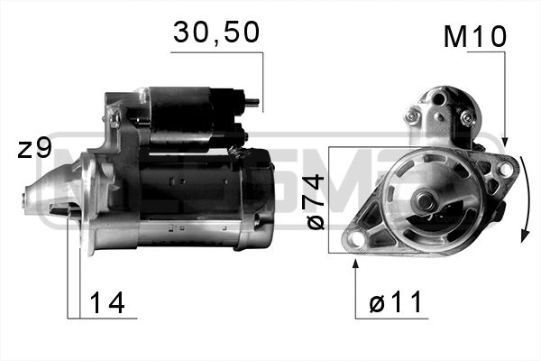 Запчасть ERA 220654