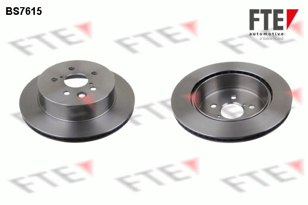 Диск тормозной FTE BS7615