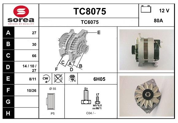 Генератор SNRA TC8075