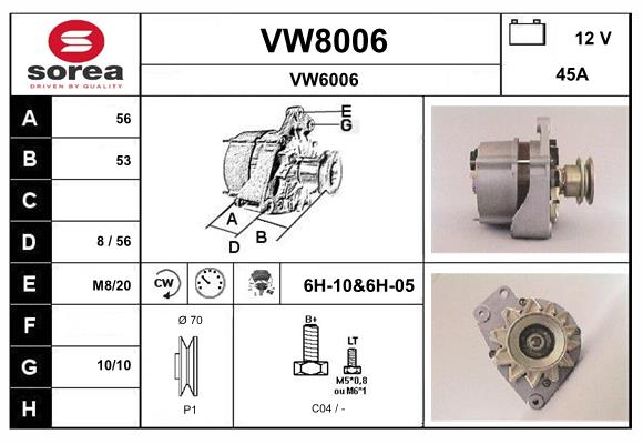 Генератор SNRA VW8006