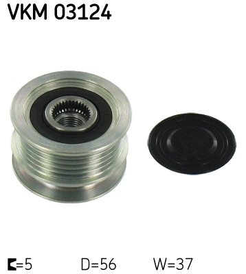 Ролик приводного ремня SKF VKM03124