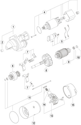 Starter MAHLE/KNECHT MS32
