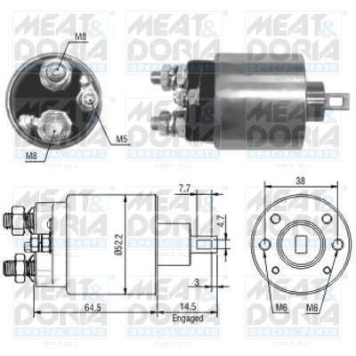 MEAT & DORIA 46166