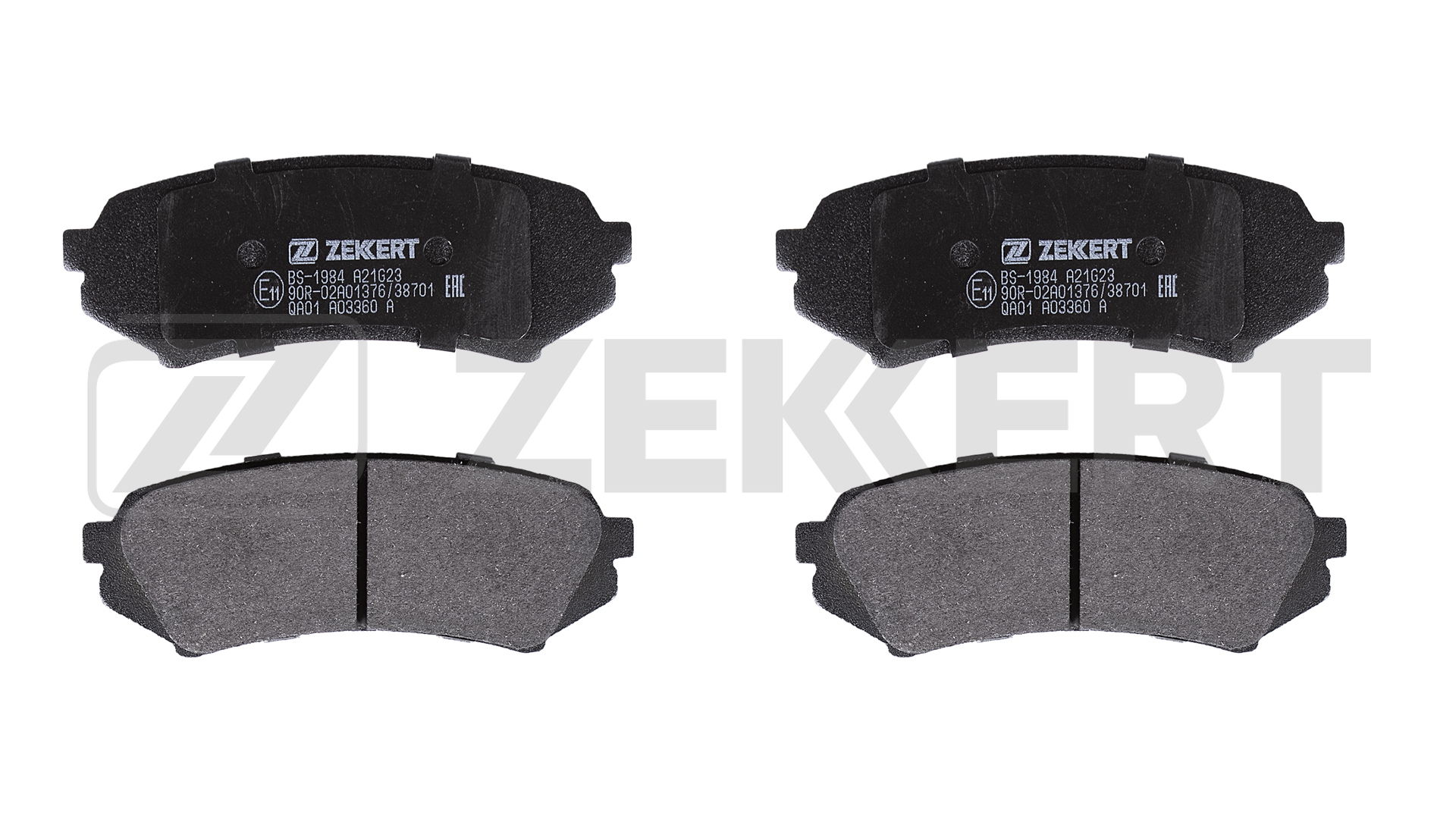 Колодки тормозные ZEKKERT BS1984