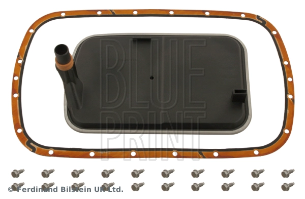 Фильтр акпп bmw e46/e39 с прокладкой и болтами поддона. BLUE PRINT ADB112131