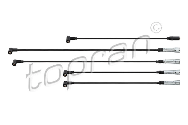 К-т проводов зажигания vw transporter iii HANS PRIES/TOPRAN 100192