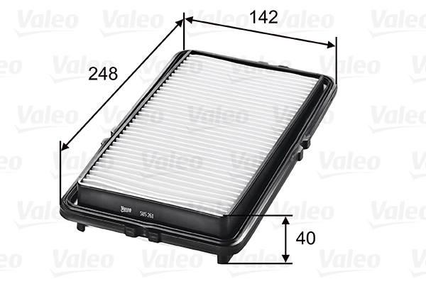 Фильтр воздушный VALEO 585261