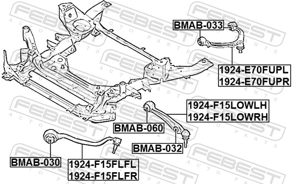 Деталь FEBEST 1924F15LOWRH